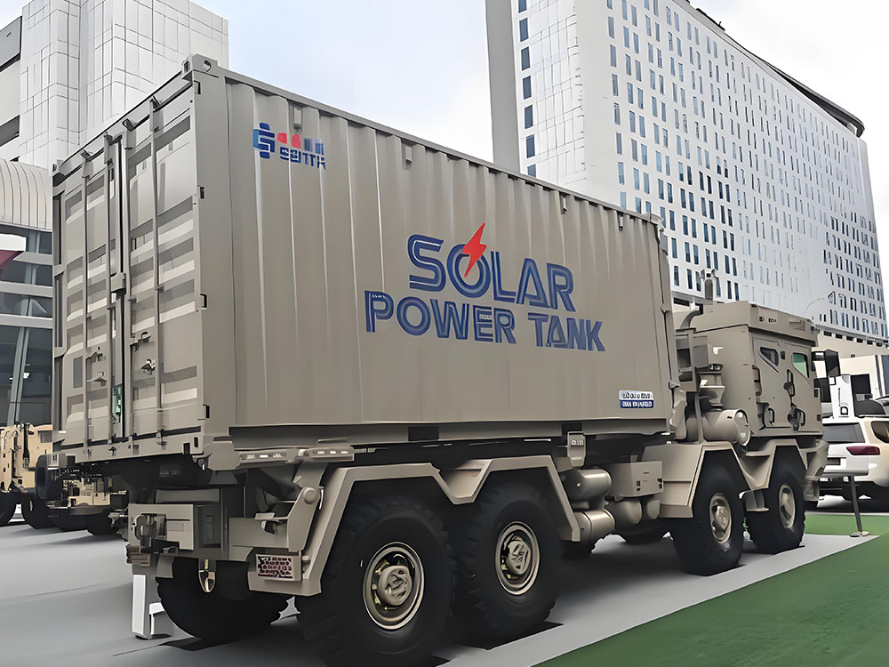 Solar Power Containers for Urusan Militer